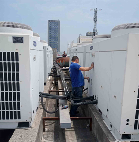 肇庆市中央空调制热和不制冷系统维修方法